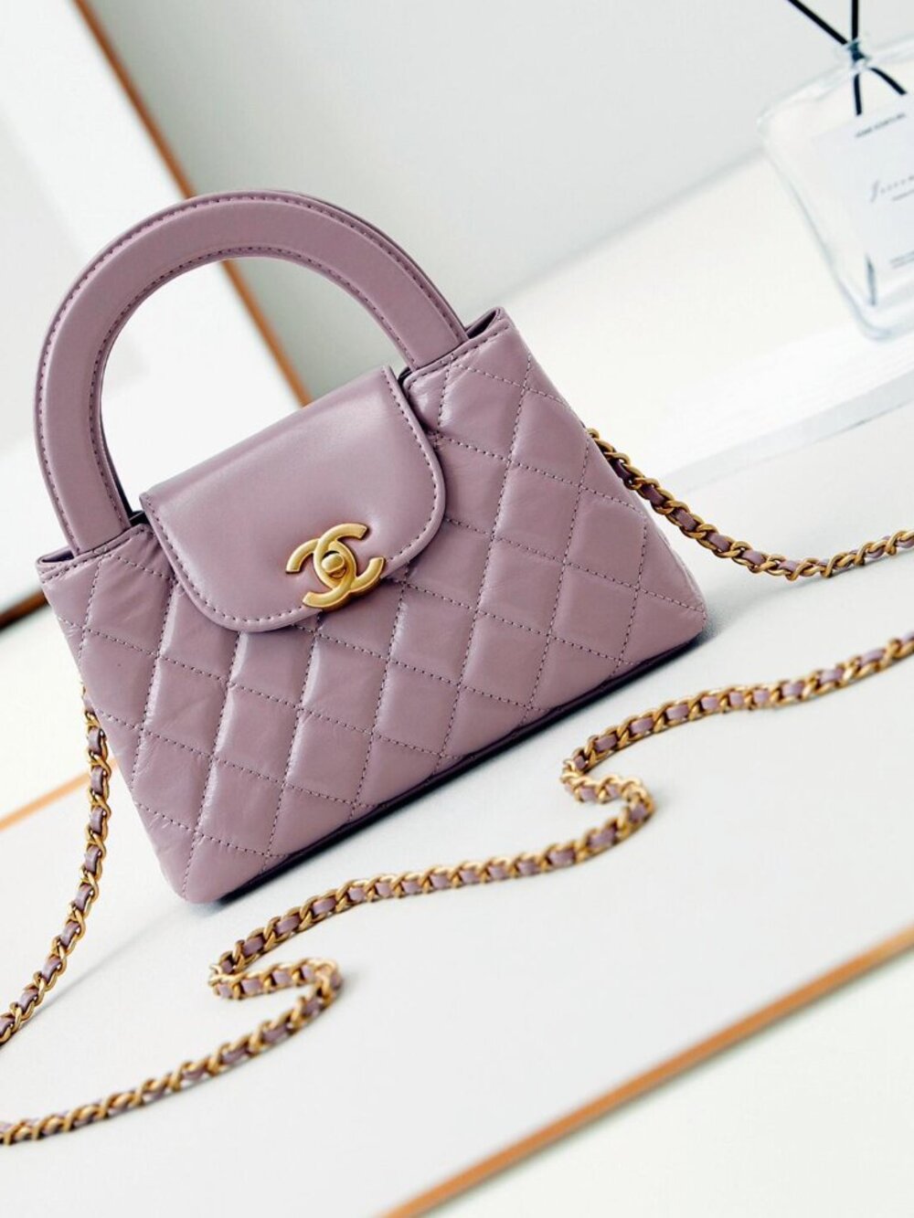 Chanel shoulder bag handbag handle bag